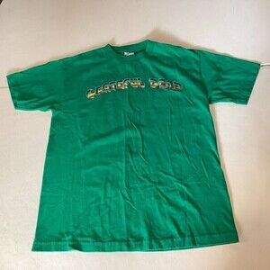 2005 Grateful Dead Green T-Shirt Size Medium AAA Tag